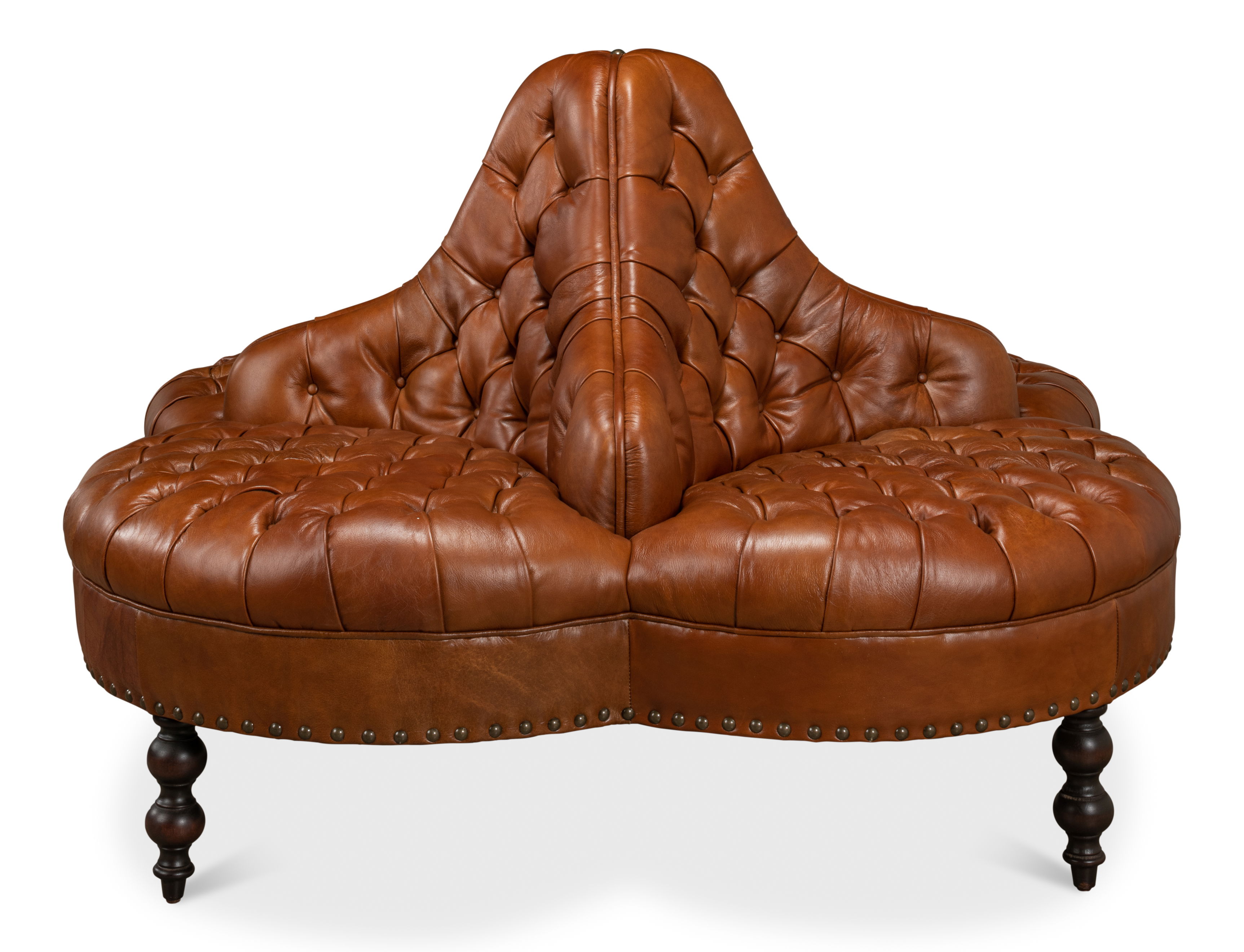 *Lobby Sofa, Seating by Sarreid, 57" length x 57" width x 39" height View 10