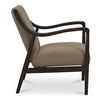 Yates Accent Chair Beige Faux Shearling thumbnail 2