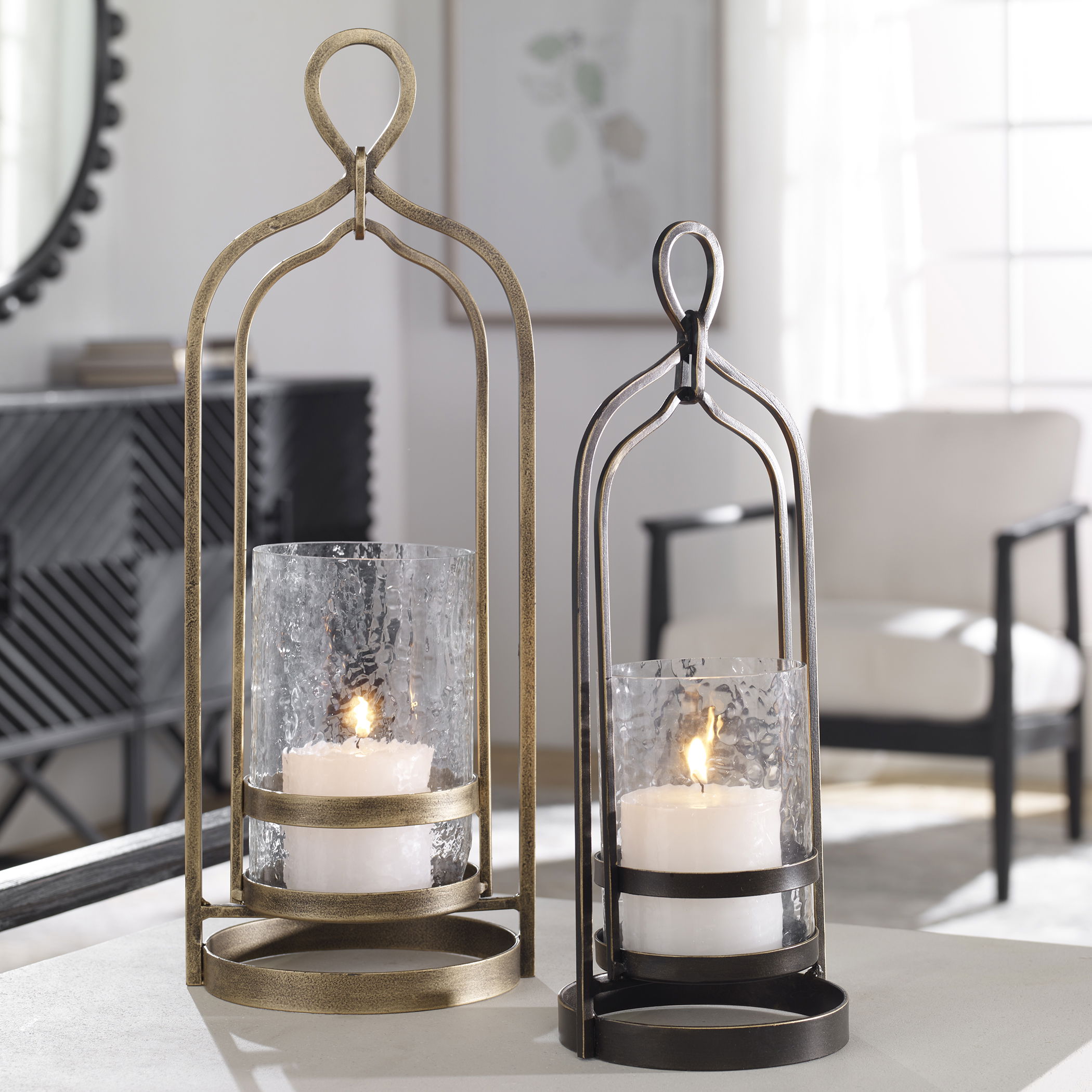 Shepherd Bronze Candleholder large image 