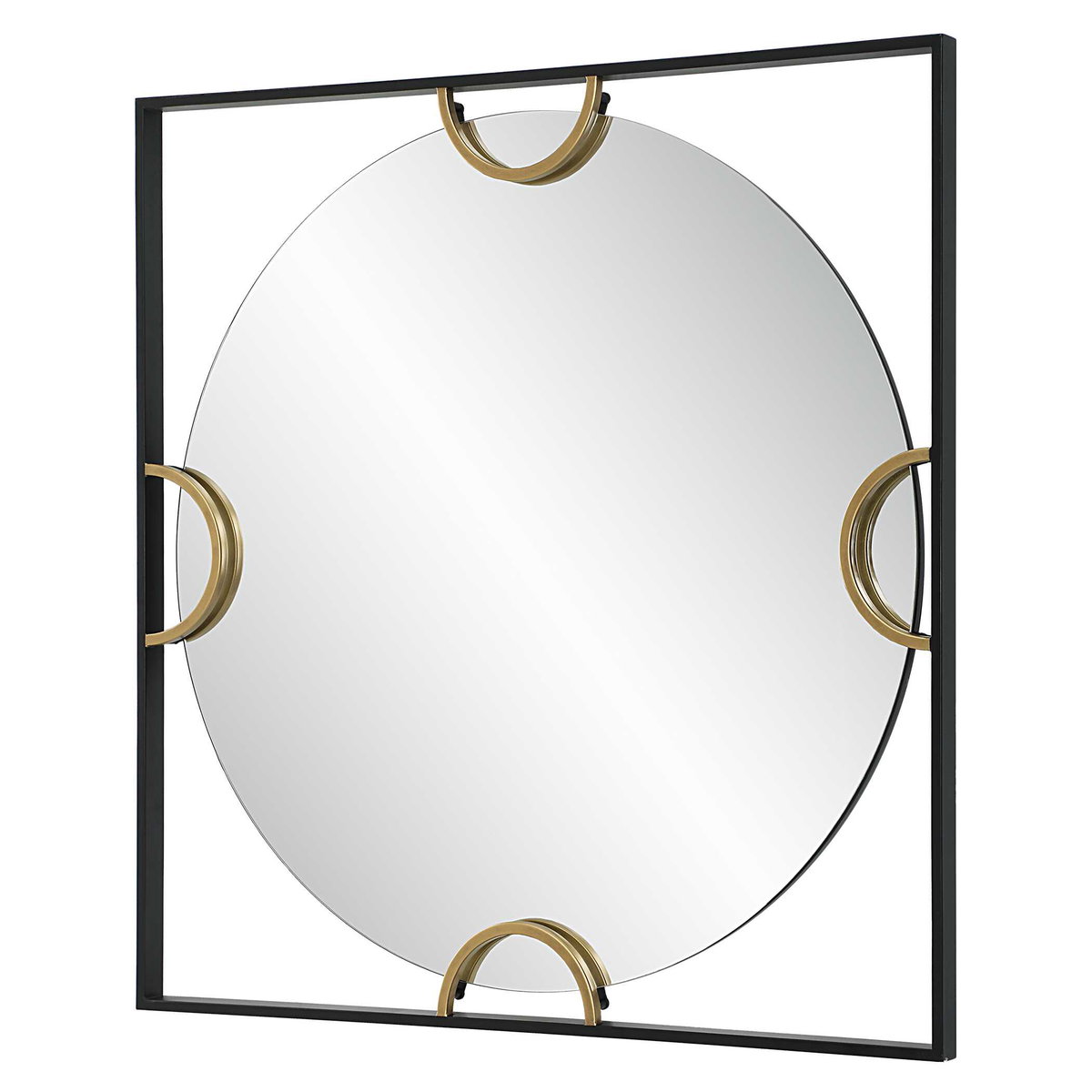 Hinson Square Mirror, by Uttermost, 39" width x 39" height x 1.5" depth View 5