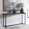 Basuto Steel Console Table, Furniture by Uttermost, 62" width x 31.9" height x 15.9" depth thumbnail 6