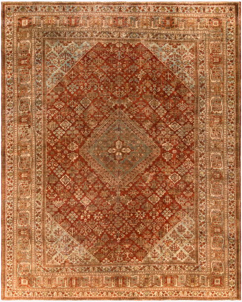 Antique One of a Kind Handmade Rug