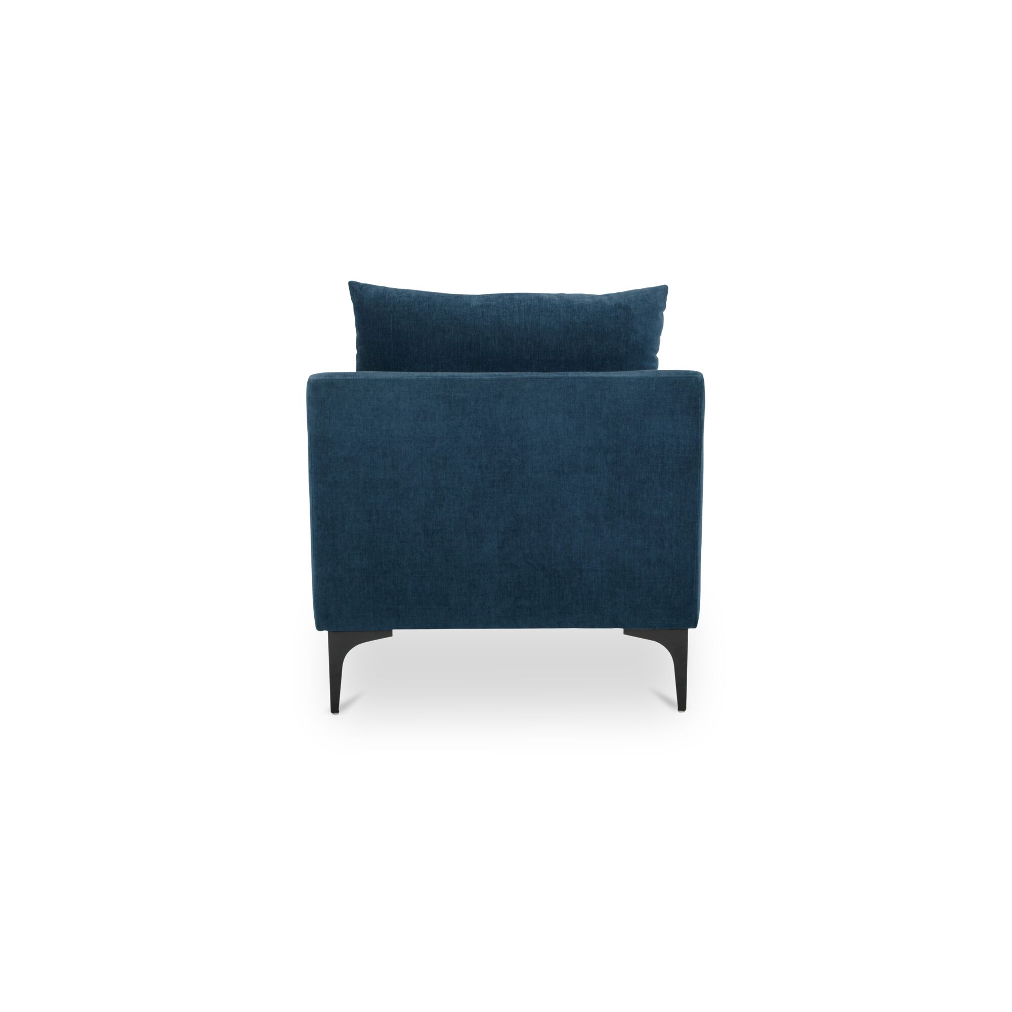 Paris Armchair Blue, Accent Chair by Moe's Home, 30.25" width x 32.5" height x 34.75" depth View 6