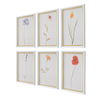 Wild Flourish Framed Floral Prints Set/6 thumbnail 3