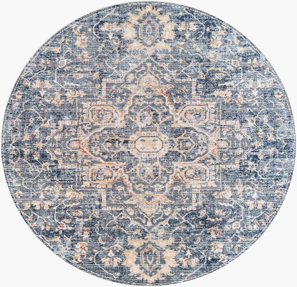 Amore Machine Woven Rug, by Surya, 7'10.09" length x 7'10.09" width
