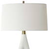 Promenade White Table Lamp, by Uttermost, 18" width x 33.25" height x 12" depth thumbnail 6