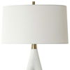 Promenade White Table Lamp, by Uttermost, 18" width x 33.25" height x 12" depth thumbnail 6