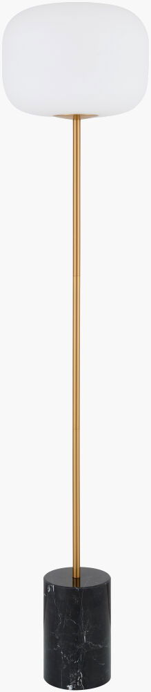 Lunaris Accent Floor Lamp, by Surya, 15" width x 61" height
