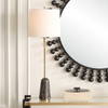 Jenson Black Marble Buffet Lamp, Table Lamp by Uttermost, 12" width x 35" height x 12" depth thumbnail 2