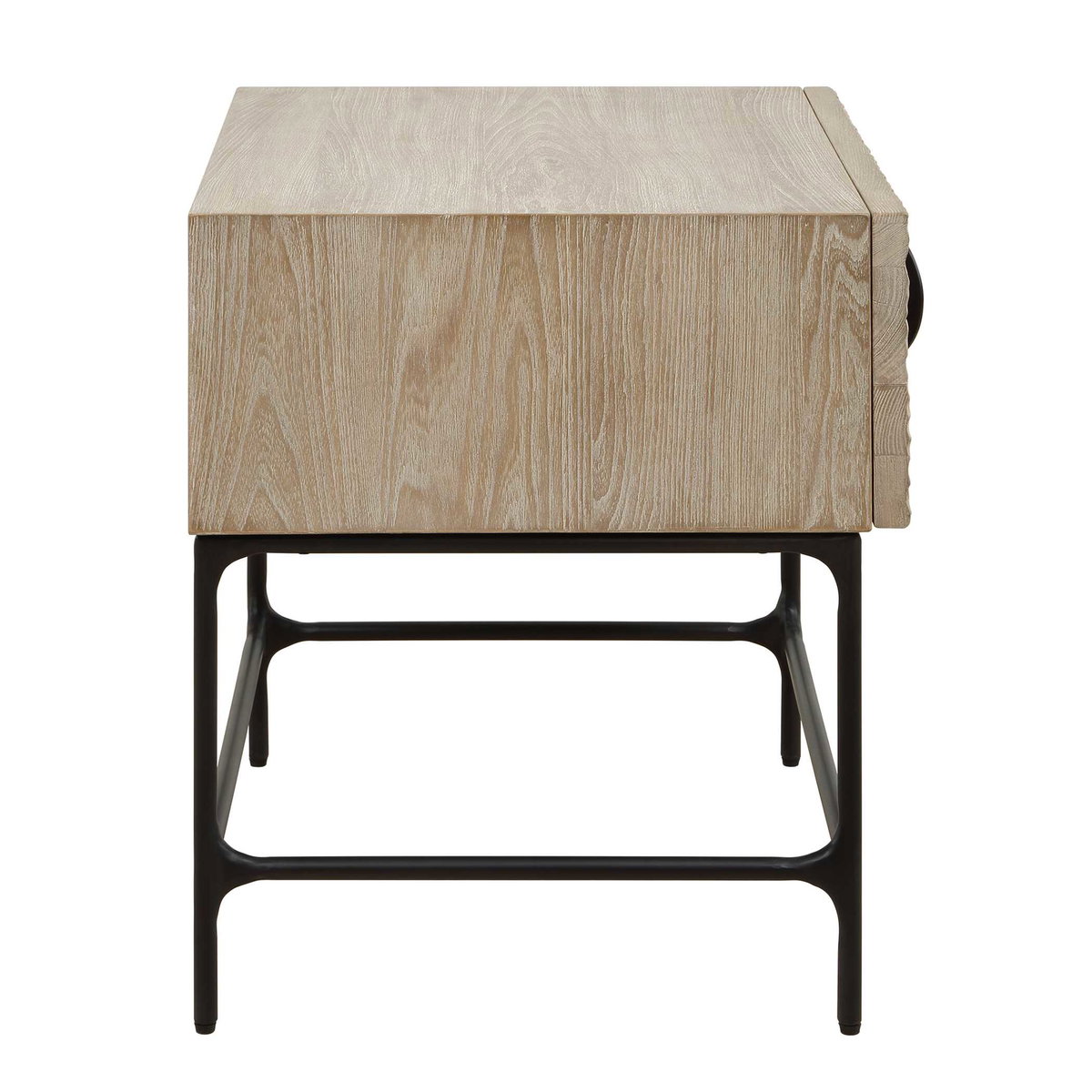 Lunar Wooden Side Table, Side & End Table by Uttermost, 26" width x 23" height x 19" depth View 5