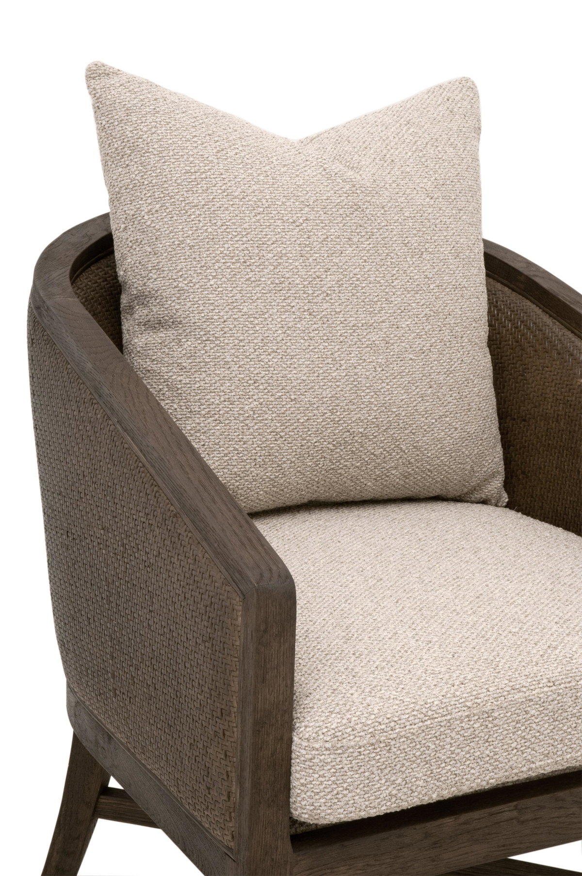 McGuire Arm Chair, Dining Chair by Essentials for Living, 23.5" width x 32" height x 27.5" depth View 7