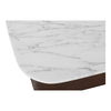 Dash Accent Table White Calacatta Marble thumbnail 3