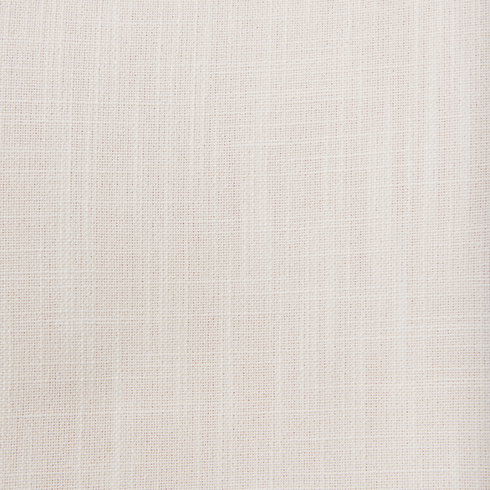 Sawyer Solid Back Dining Side Chair | Cream Fabric with Gold Metal