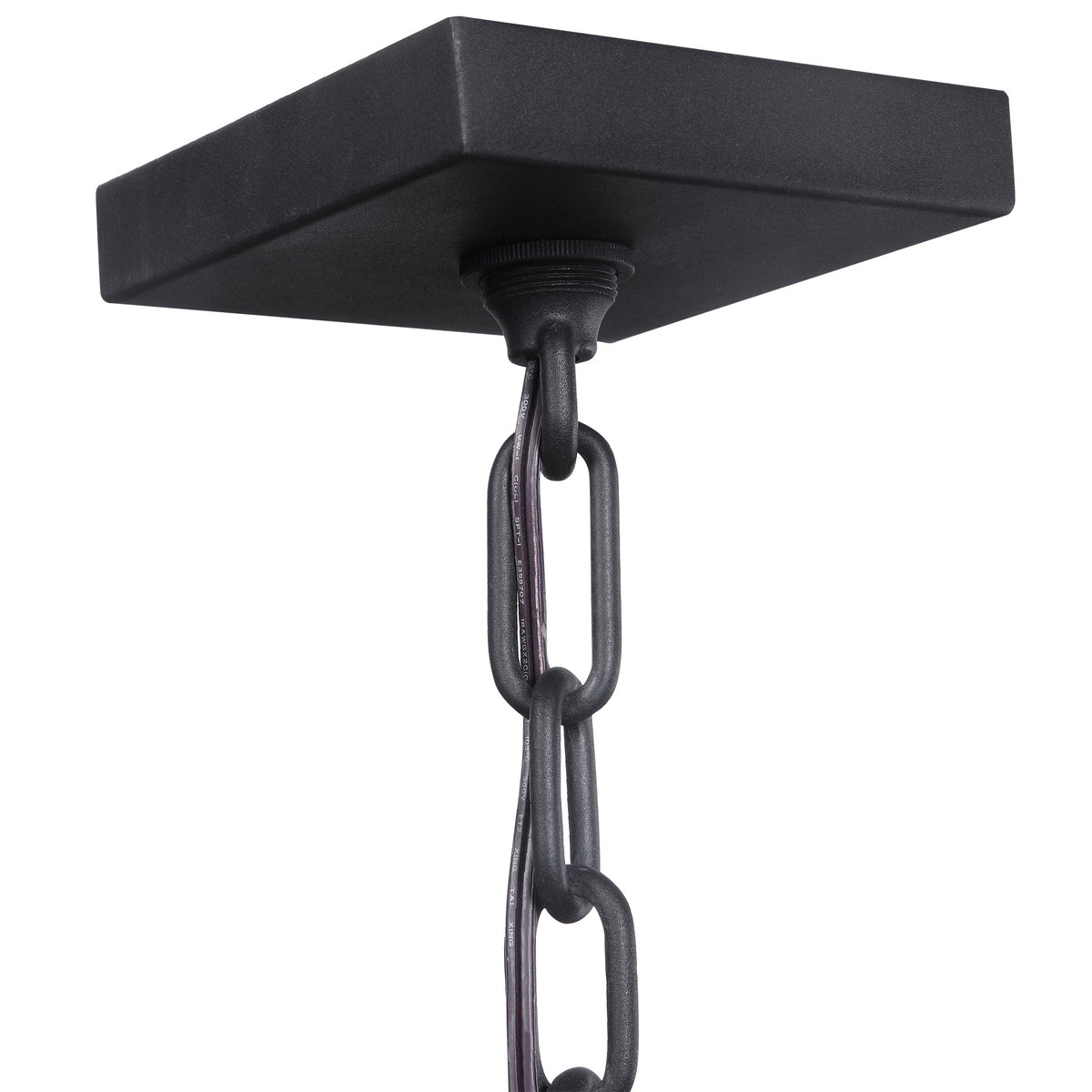 Jarsdel 1 Light Industrial Mini Pendant, Mini Light Pendant by Uttermost, 4.5" width x 23.25" height x 4.5" diameter View 8