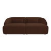 Amelia Double Chaise Modular Sectional Chestnut thumbnail 0