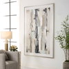 Placidity Hand Painted Abstract Art, by Uttermost, 50" width x 74" height x 1.5" depth thumbnail 4