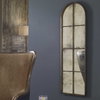 Amiel Arched Brown Mirror, by Uttermost, 1'4.5" width x 4'2" height x 1.37" depth thumbnail 5
