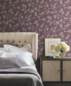 Dahlia Trail Mulberry Wallpaper thumbnail 2