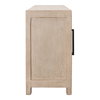Devina Sideboard Lt Warm Wash 4-Door, Sideboards & Buffet by Dovetail, 73.75" width x 34" height x 18" depth thumbnail 3