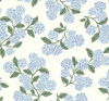Hydrangea Blue & White Wallpaper thumbnail 0