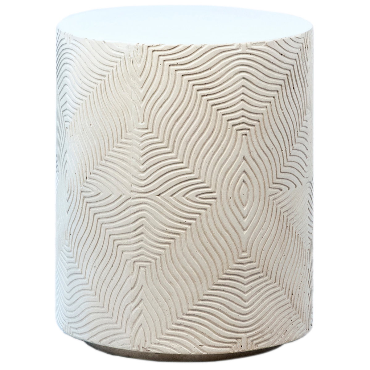 Tarita Outdoor Side Table, Side & End Table by Dovetail, 14" width x 17" height x 14" depth View 1