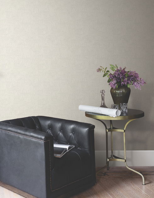 Passages Grey Wallpaper