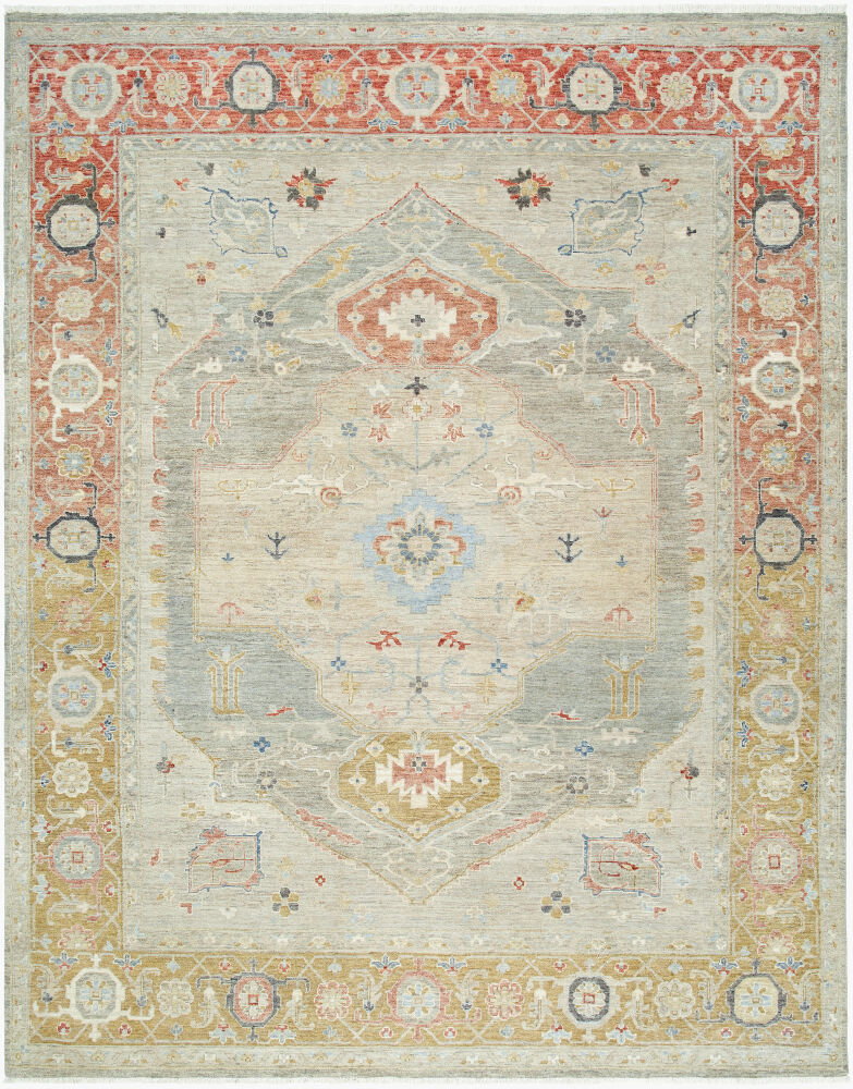 Anatolia Handmade Rug, by Surya, 14' length x 10' width