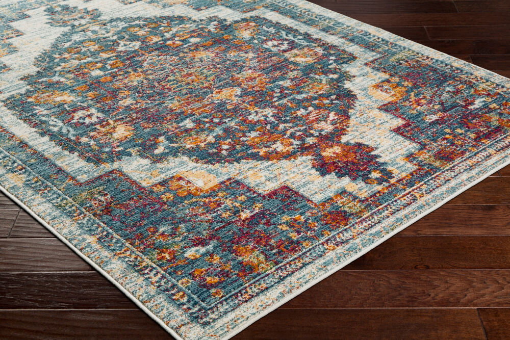 Herati Machine Woven Rug, by Surya, 10'6" length x 7'10" width