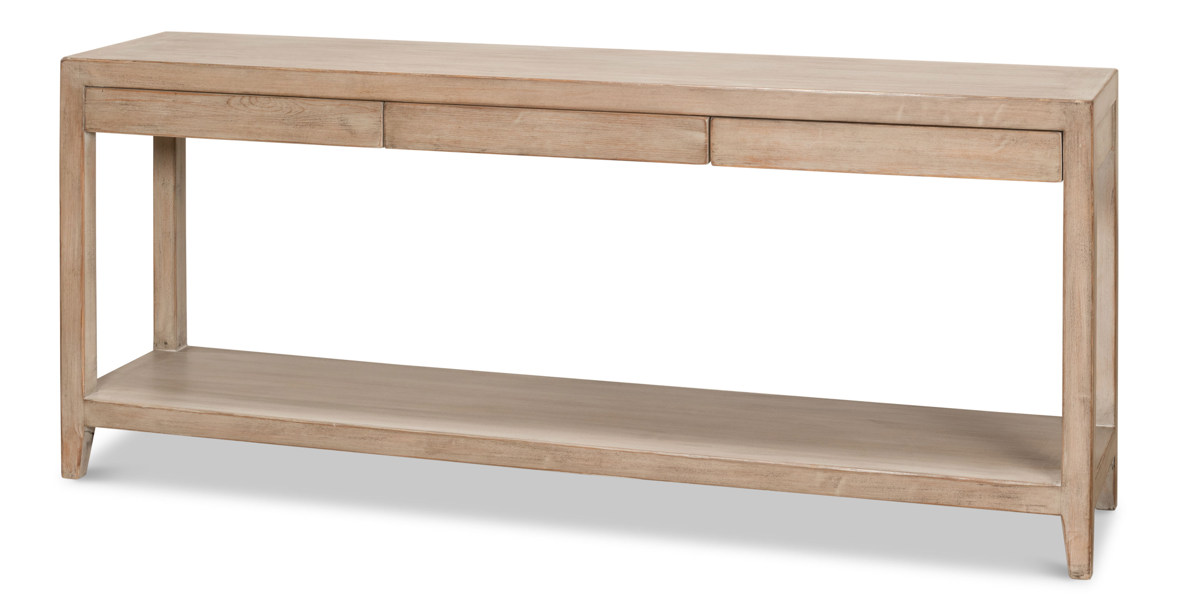 Anton Console, Console Table by Sarreid, 72" length x 16" width x 30" height View 1