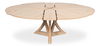 Casual Jupe Dining Table,Bleached Oak,M, by Sarreid, 55" length x 55" width x 30" height thumbnail 11