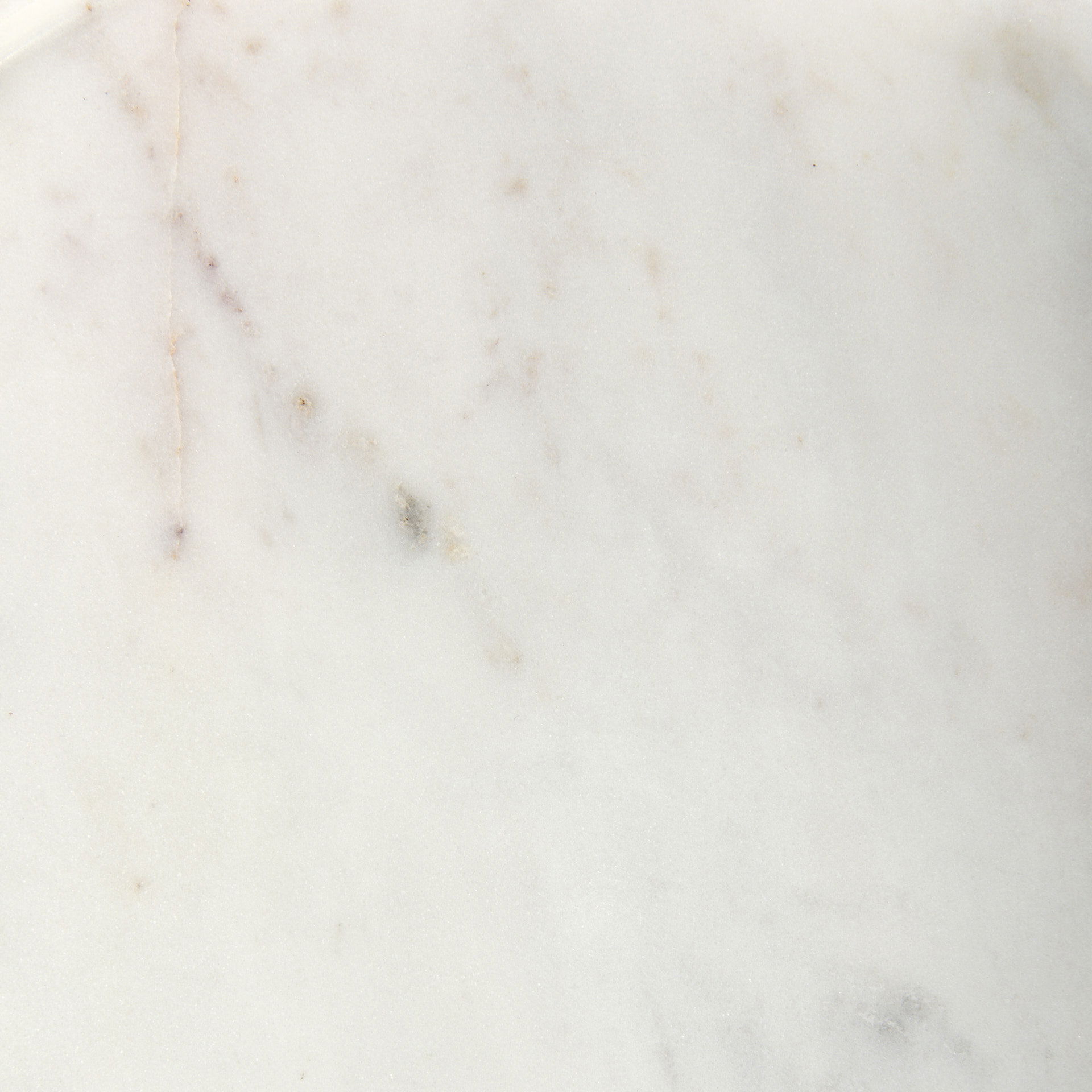 Stella 17L x 17W White Round Marble Top with Gold Base Accent Table, Side & End Table by Mercana, 16.5" length x 16.5" width x 23" height View 4