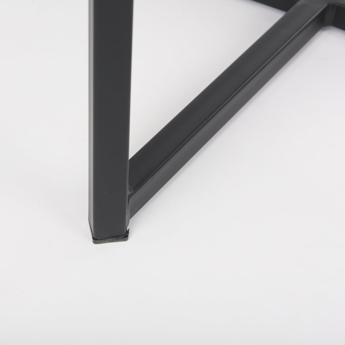Frodo Backless 29.75in Seat Bar Stool | Gray Fabric with Black Iron, Counter & Bar Stool by Mercana, 16.54" length x 16.54" width x 30.32" height View 10