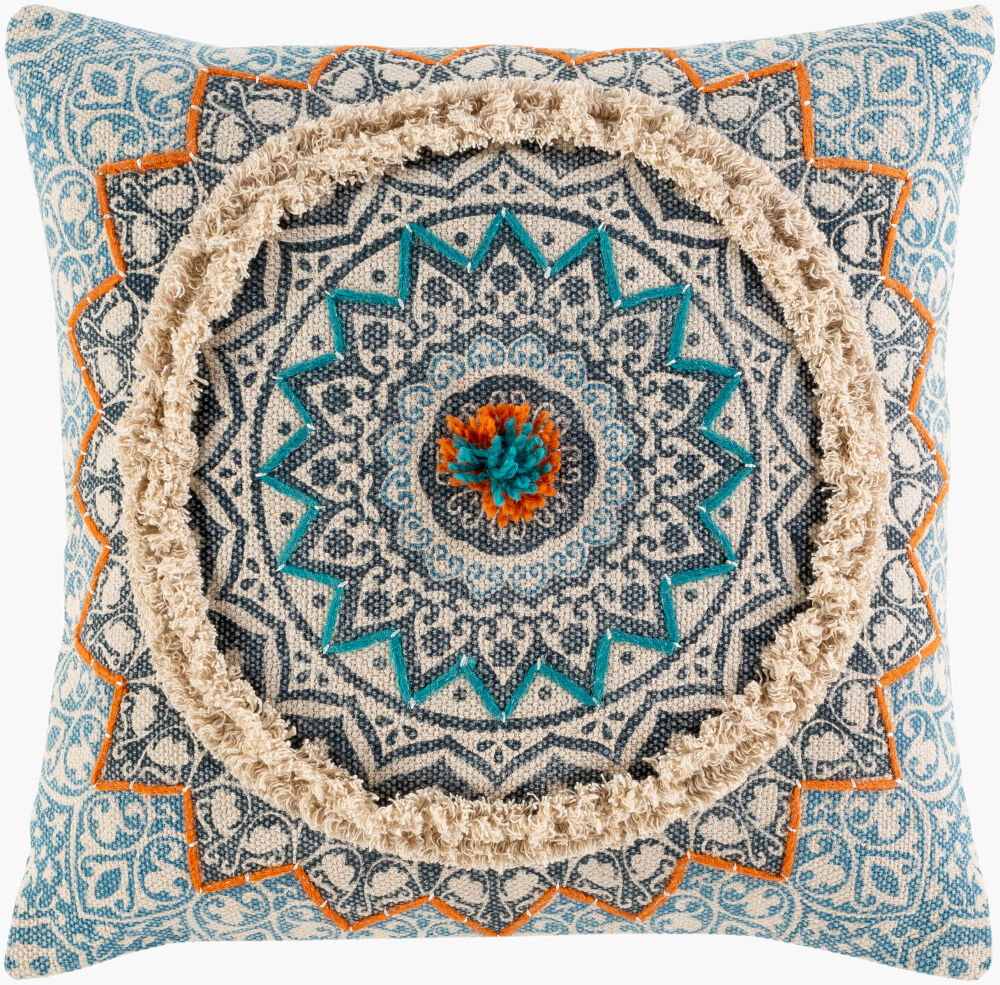Dayna Accent Pillow Poly, Decorative Pillow by Surya, 18" length x 18" width