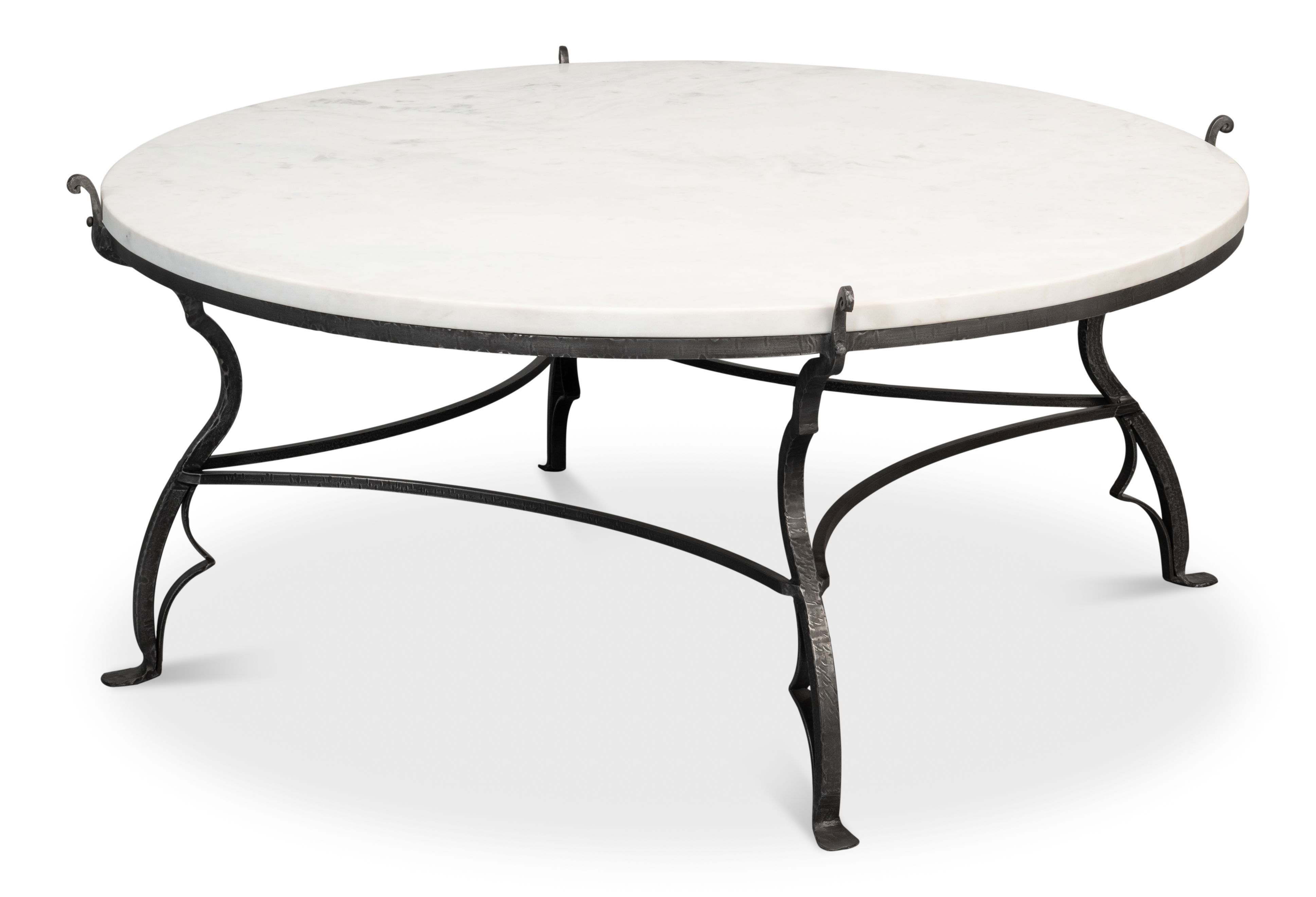 Marylin Coffee Table With Marble Top large image 