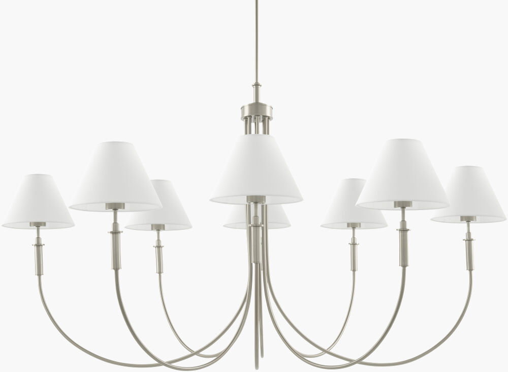 Montclaire Chandelier, by Surya, 38" length x 64" width x 34" height
