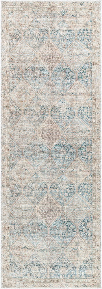 Marlene Machine Woven Rug, by Surya, 7'2.61" length x 2'6.71" width