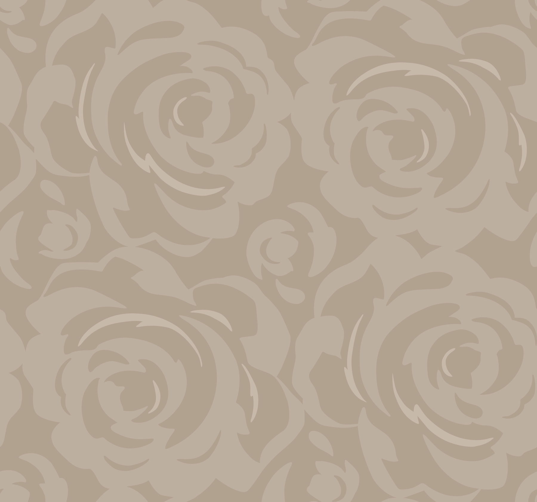 Taupe Lavish Wallpaper large image 