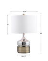 Como Chrome Table Lamp thumbnail 2