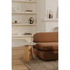 Evelyn Accent Table Ashen Grey Matrix Marble, Side & End Table by Moe's Home, 20" width x 20" height x 20" depth thumbnail 7