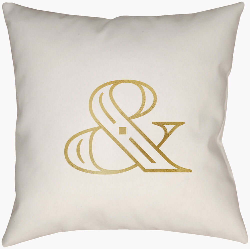 Ampersand Accent Pillow large image 