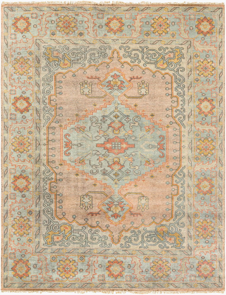 Nirvana Handmade Rug, by Surya, 1'6" length x 1'6" width