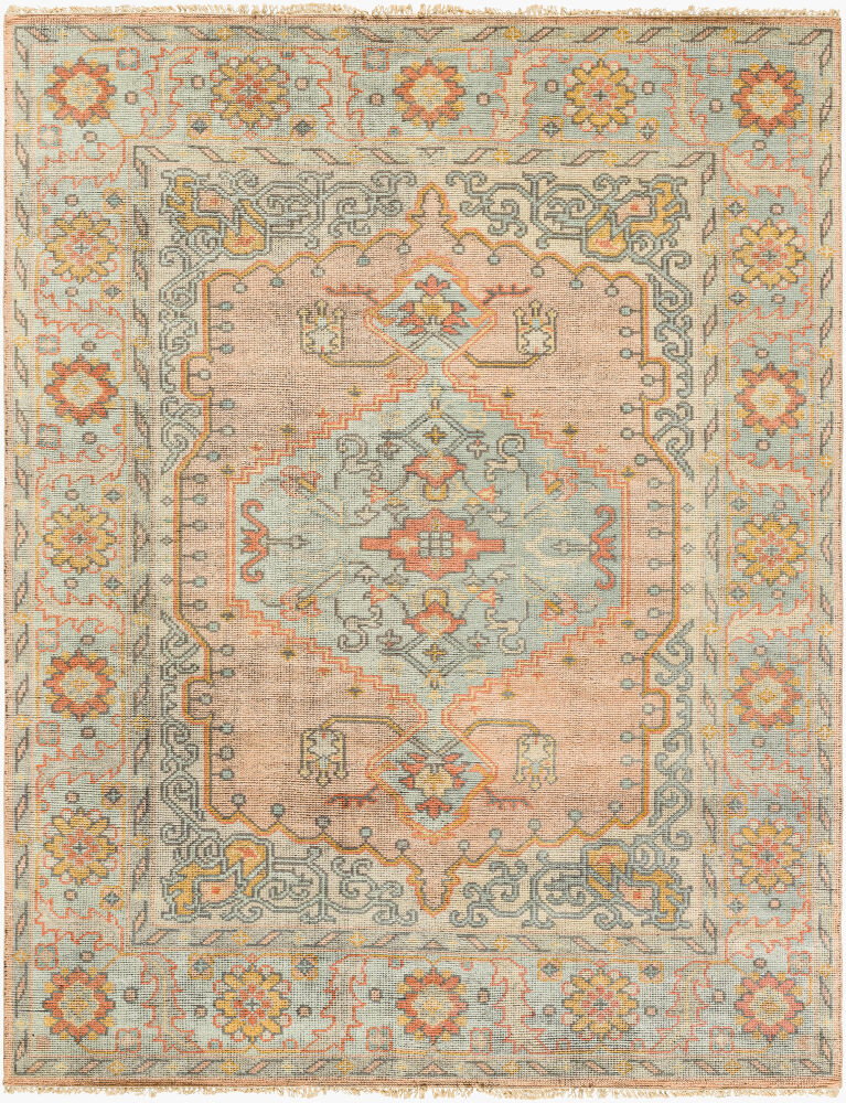 Nirvana Handmade Rug, by Surya, 1'6" length x 1'6" width