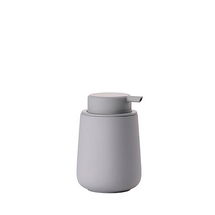 Online Designer Bathroom NOVA ONE Soap Dispenser Gull Grey H 4.5", D 3.1", 8.5 oz