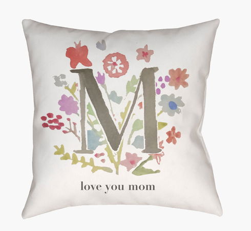 Love You Mom Accent Pillow