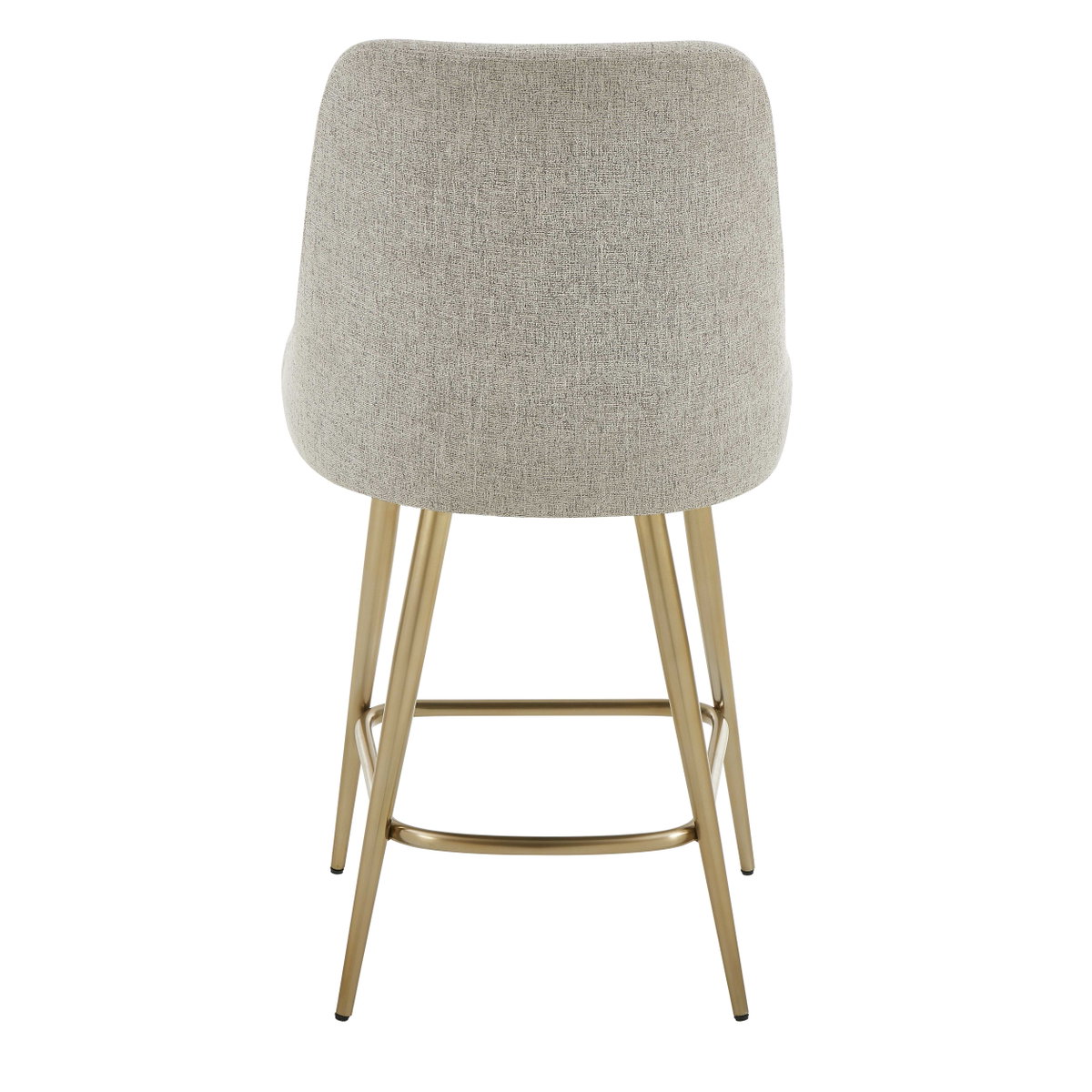 Bramwell Upholstered Counter Stool, Counter & Bar Stool by Uttermost, 20" width x 39.25" height x 23.5" depth View 7