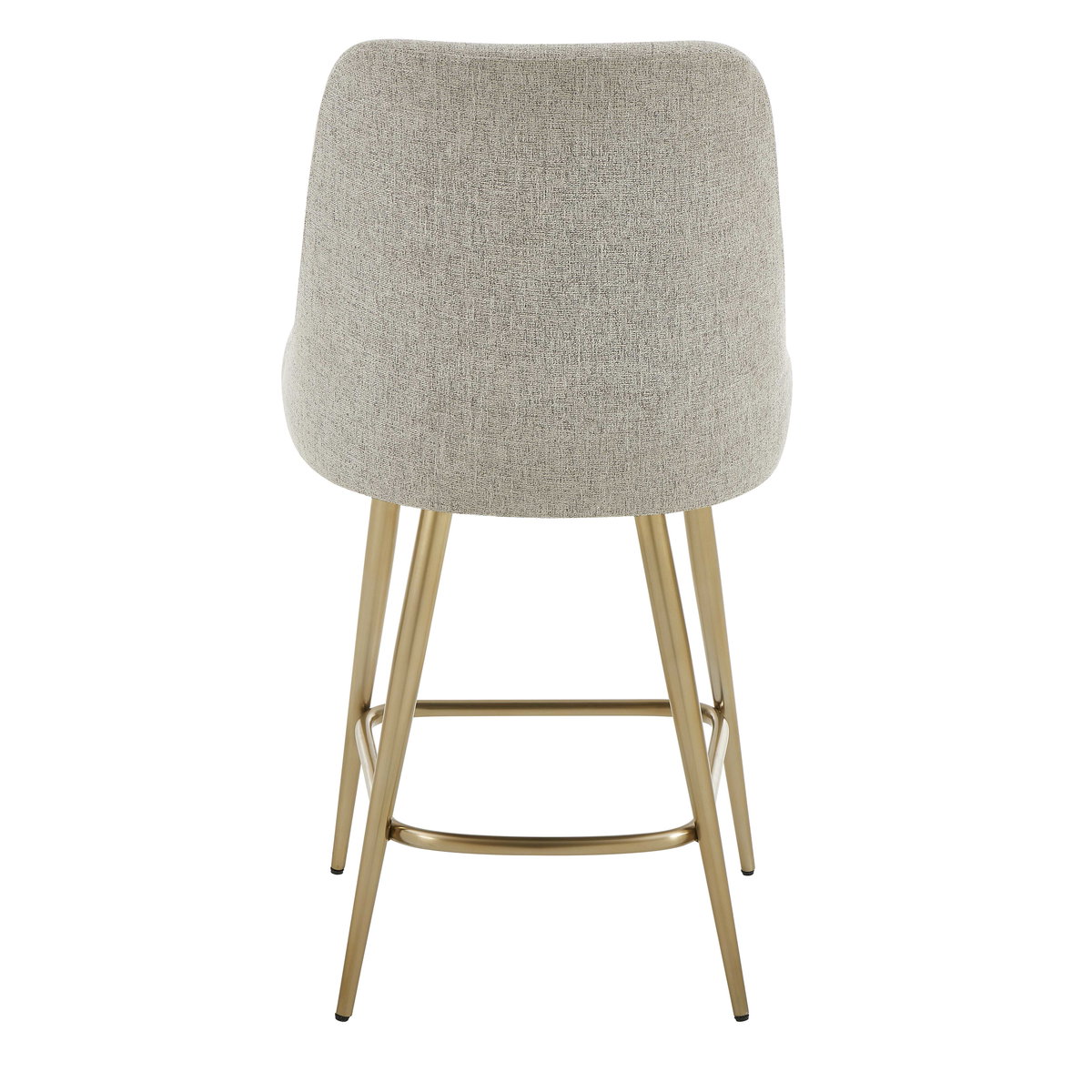 Bramwell Upholstered Counter Stool, Furniture by Uttermost, 20" width x 39.25" height x 23.5" depth View 7