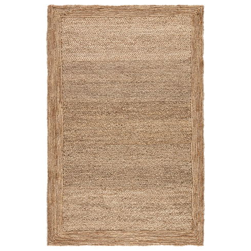 Naturals Tobago Ivory/Brown Area Rug