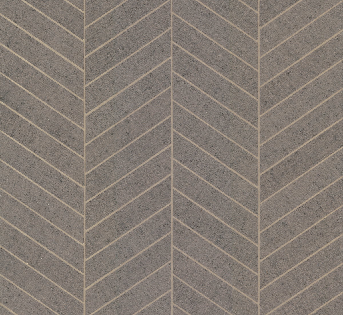 Atelier Herringbone Grey Wallpaper, by York Wall, 24' length x 3' width x 0.02" depth View 1
