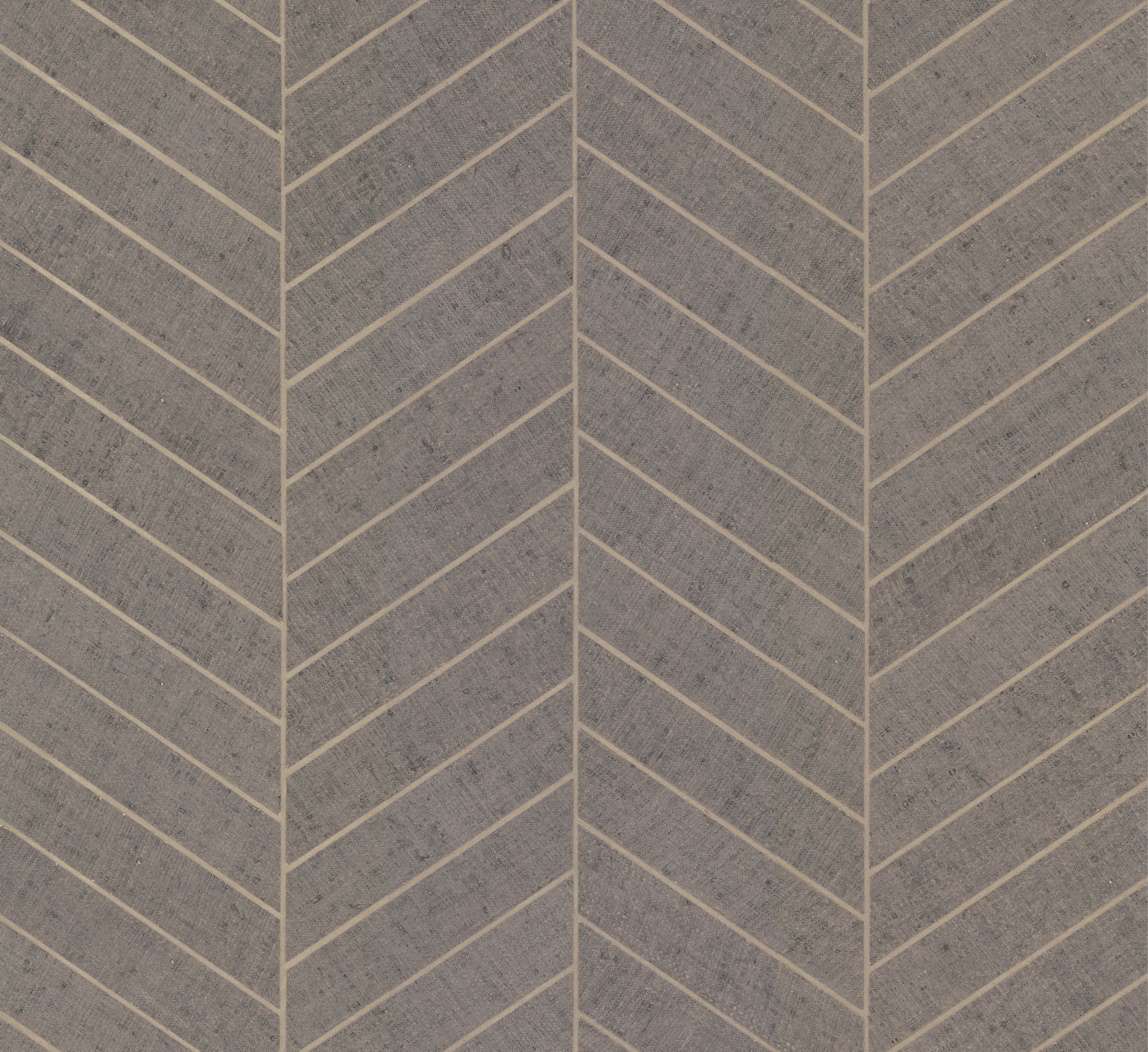 Atelier Herringbone Grey Wallpaper large image 