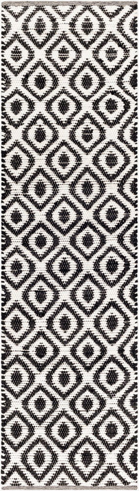 Jean Handmade Rug, by Surya, 8' length x 2'6" width